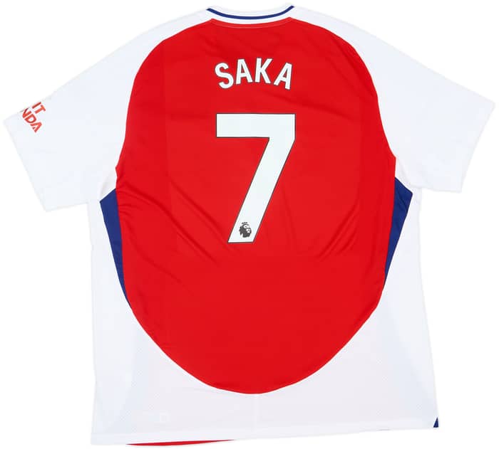2024-25 Arsenal Home Shirt Saka #7 - 10/10 - (XXL)