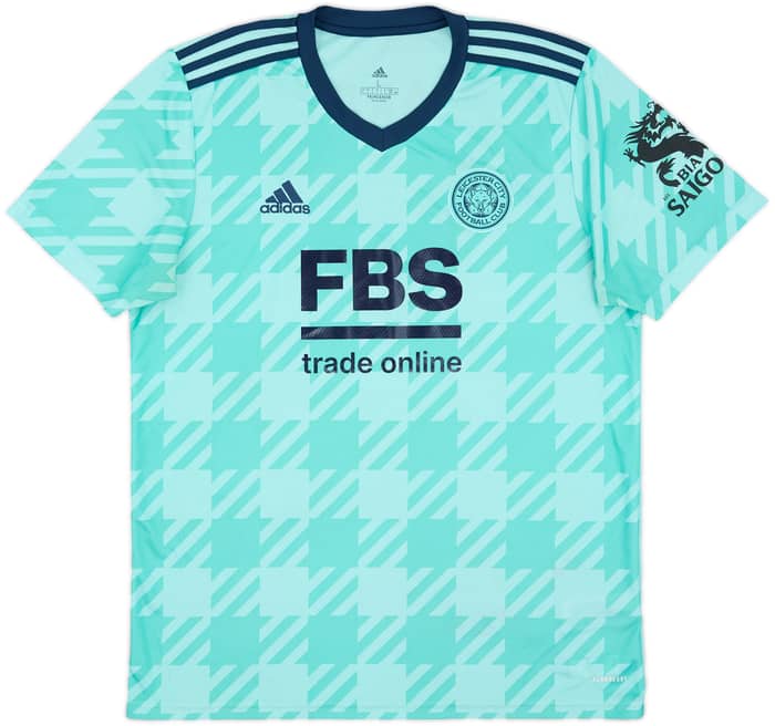 2021-22 Leicester Away Shirt Vardy #9 - 9/10 - (L)