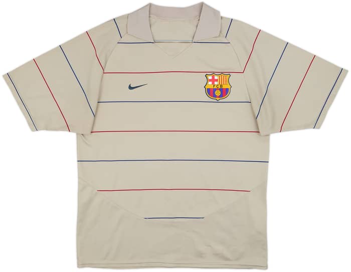 2003-05 Barcelona Basic Away Shirt Ronaldinho #10 - 7/10 - (L)