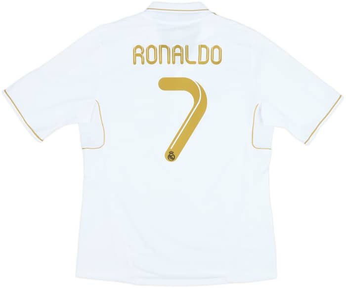 2011-12 Real Madrid Home Shirt Ronaldo #7 - 7/10 - (XL)