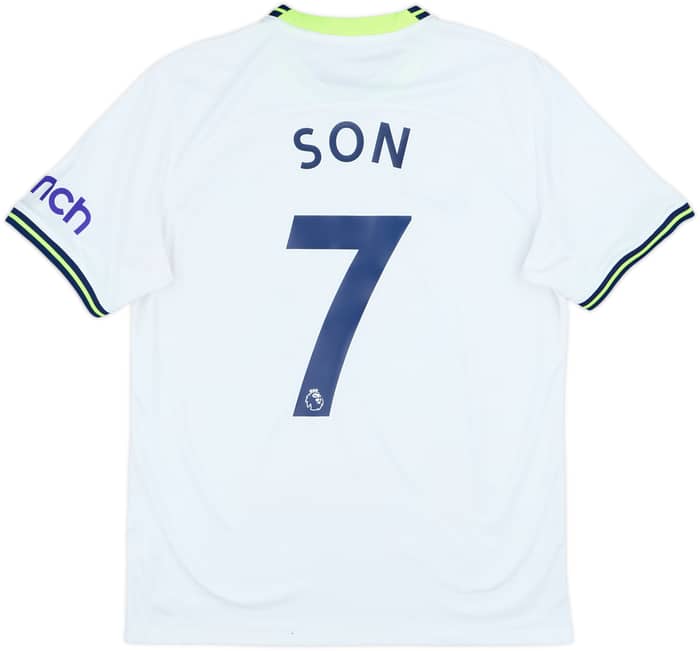 2022-23 Tottenham Home Shirt Son #7 - 8/10 - (M)