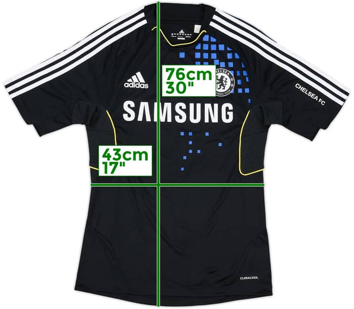 2011-12 Chelsea adidas Training Shirt - 9/10 - (M)
