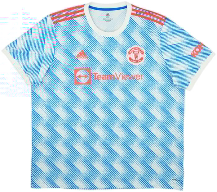 2021-22 Manchester United Away Shirt B.Fernandes #18 - 8/10 - (XXL)