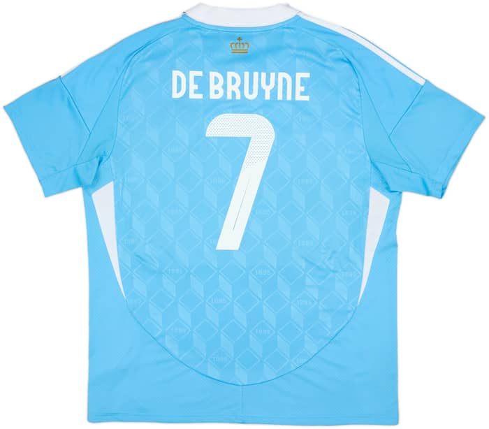 2024-25 Belgium Away Shirt DeBruyne #7 - 9/10 - (XL)