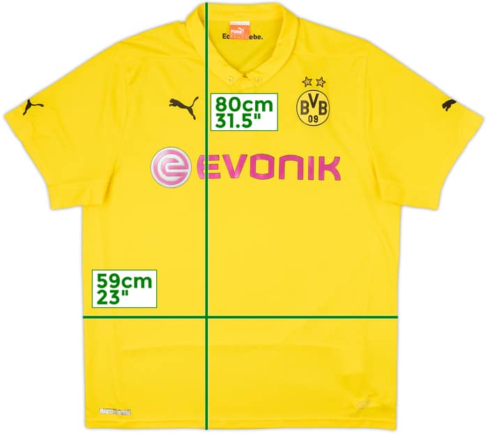 2014-15 Dortmund CL Home Shirt - 10/10 - (XL)