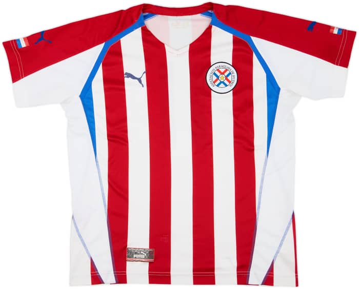 2004-06 Paraguay Home Shirt #11 - 5/10 - (L)