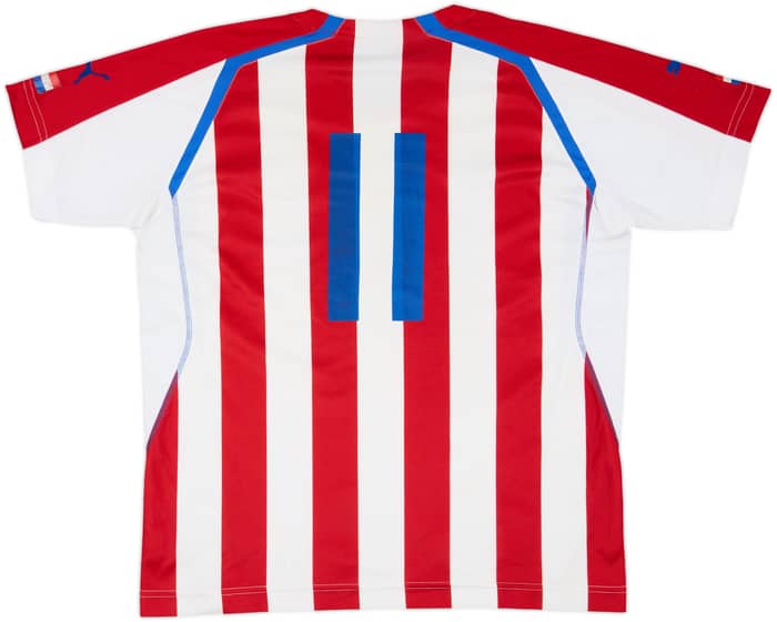 2004-06 Paraguay Home Shirt #11 - 5/10 - (L)
