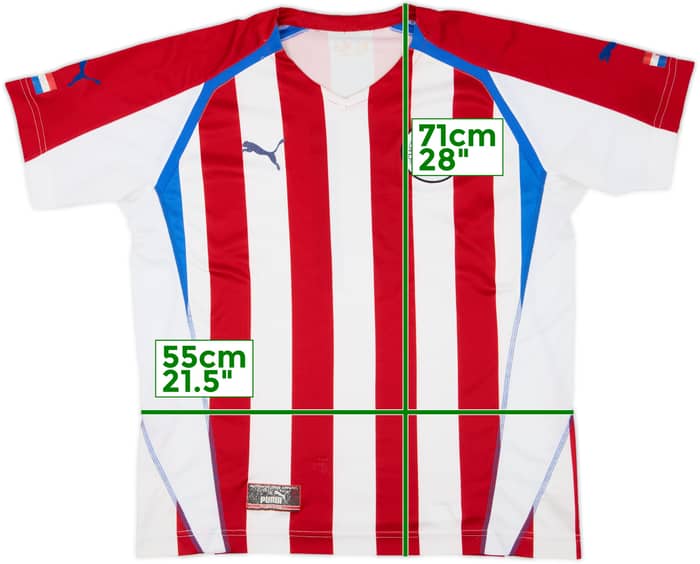 2004-06 Paraguay Home Shirt #11 - 5/10 - (L)