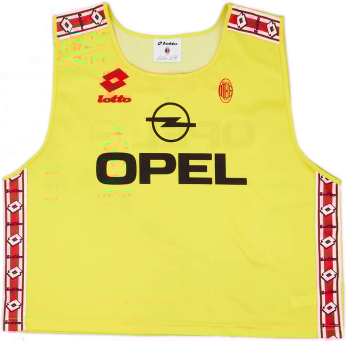1995-96 AC Milan Lotto Training Vest - 8/10 - (M)