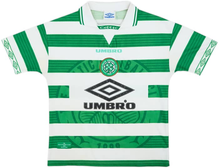 1997-99 Celtic Home Shirt - 4/10 - (M)