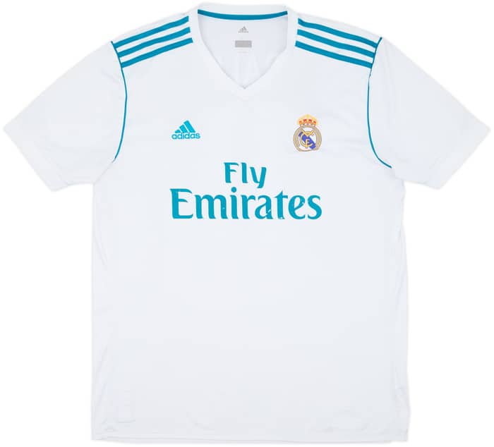 2017-18 Real Madrid Home Shirt Bale #11 - 6/10 - (XL)