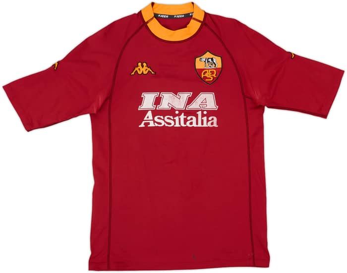 Camiseta de local del Roma 2000-01 Totti #10 - 4/10 - (L)