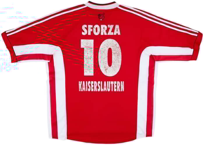 1998-99 Kaiserslautern Home Shirt Sforza #10 - 5/10 - (L)