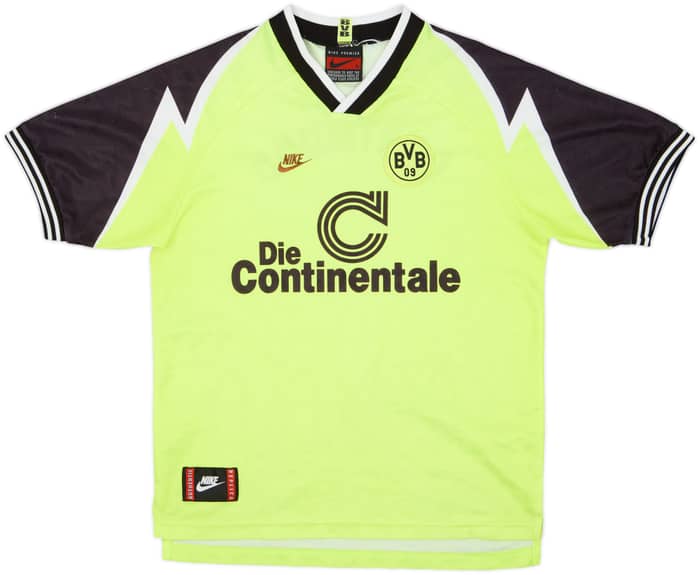 1995-96 Borussia Dortmund Home Shirt - 6/10 - (XL.Boys)