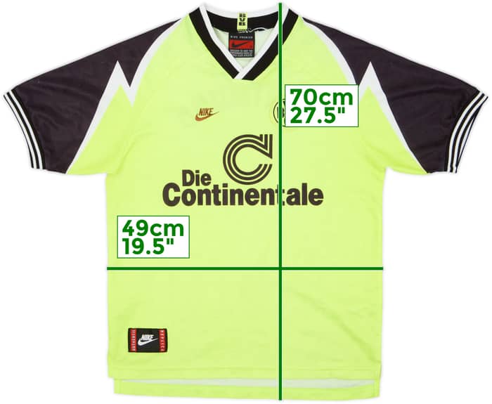 1995-96 Borussia Dortmund Home Shirt - 6/10 - (XL.Boys)