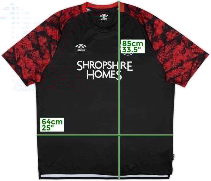 2022-23 Shrewsbury Town Away Shirt - 10/10 - (4XL)