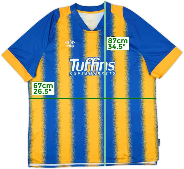 2022-23 Shrewsbury Town Home Shirt - 6/10 - (4XL)
