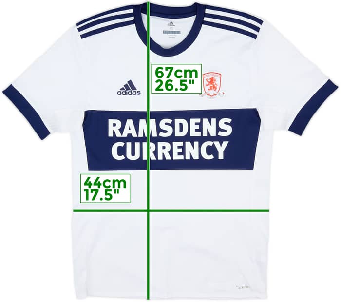 2017-18 Middlesbrough Away Shirt - 7/10 - (S)