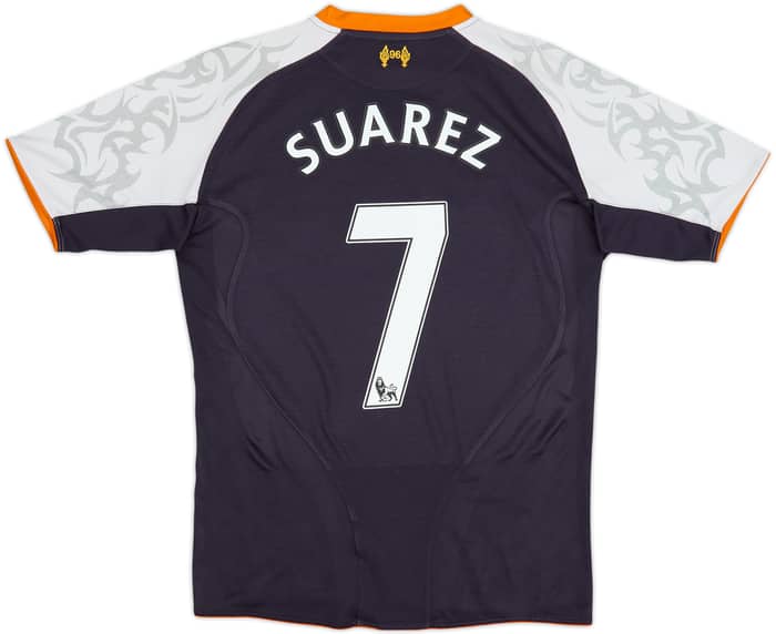 Camiseta de la tercera equipación del Liverpool 2012-13 Suarez #7 - 7/10 - (S)