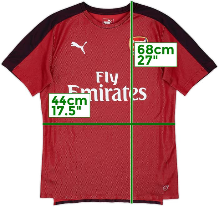 2017-18 Arsenal Puma Training Shirt - 9/10 - (M)