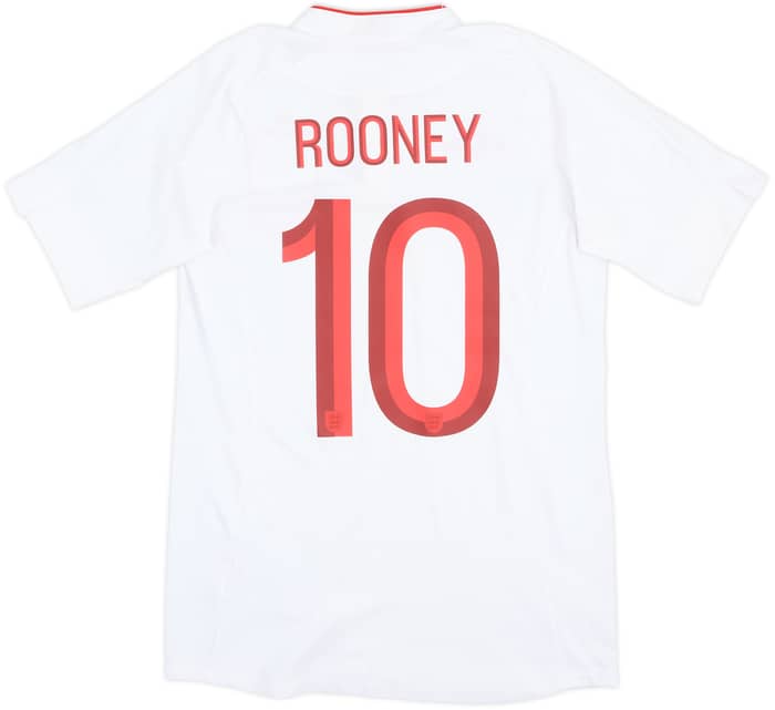 2012-13 England Home Shirt Rooney #10 - 8/10 - (S)