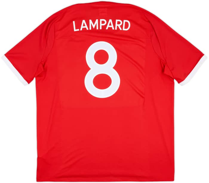 2010-11 England Away Shirt Lampard #8 - 10/10 - (XXL)