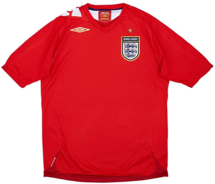 2006-08 England Away Shirt - 4/10 - (M)