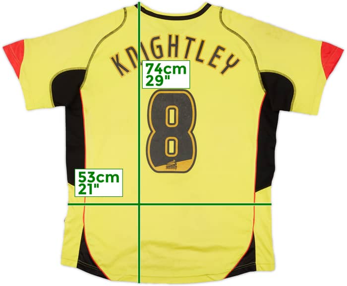 2009-10 Watford Home Shirt Knightley #8 - 6/10 - (L)
