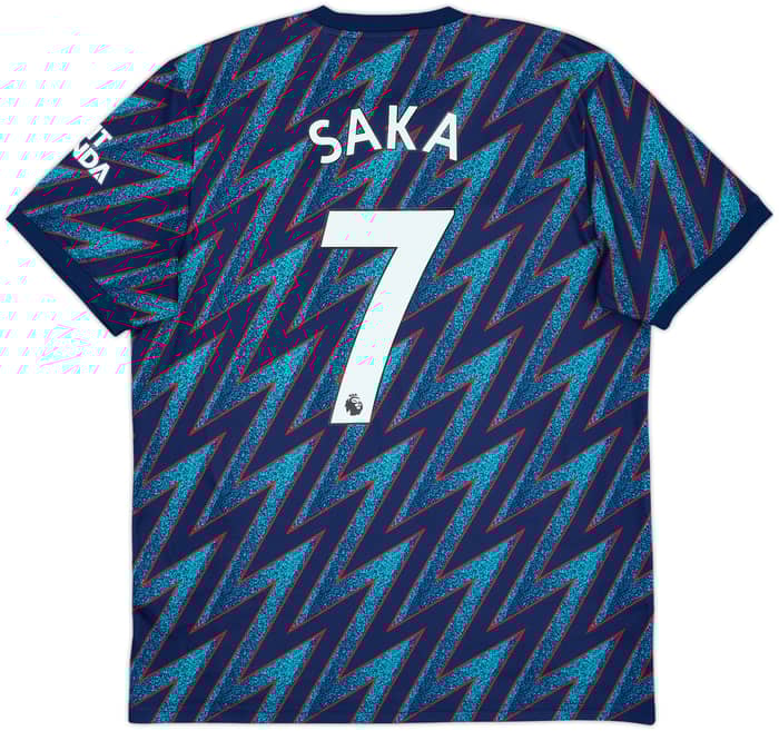 2021-22 Arsenal Third Shirt Saka #7 - 10/10 - (L)