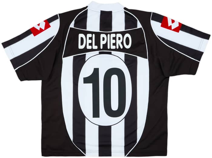 2002-03 Juventus Home Shirt Del Piero #10 - 9/10 - (L)