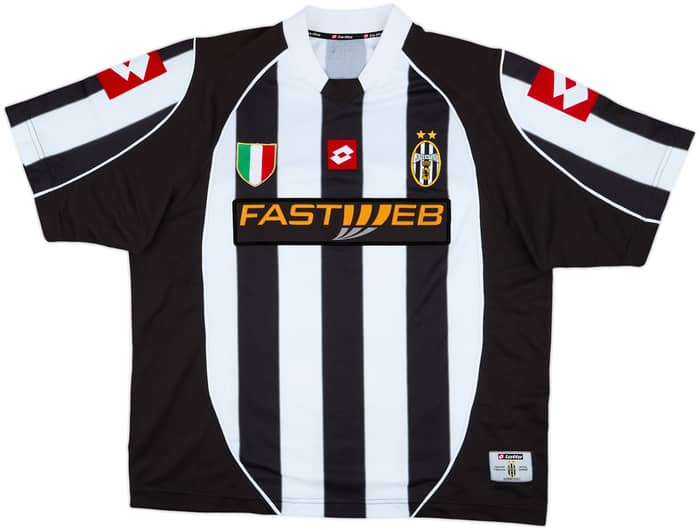 2002-03 Juventus Home Shirt Del Piero #10 - 9/10 - (L)