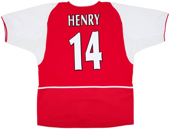 2002-04 Arsenal Local Camiseta Henry #14 - 8/10 - (XXL)