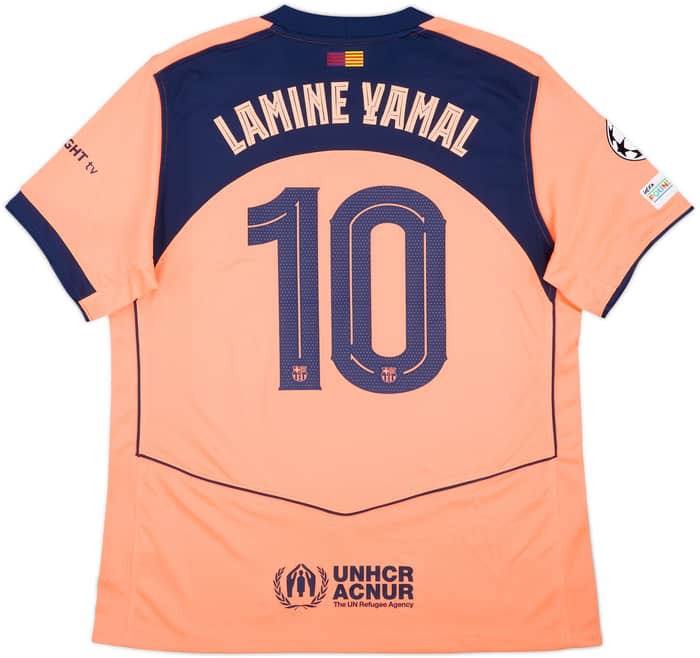 2025-26 Barcelona Third Shirt Lamine Yamal #10 - 10/10 - (XL)