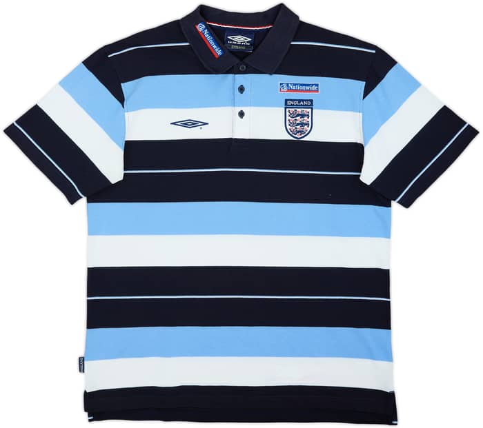2002-04 England Umbro Polo Shirt - 8/10 - (L)