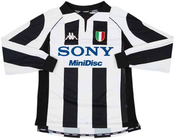Camiseta de local de manga larga Centenario del Juventus 1997-98 Zidane #21 - 5/10 - (S)
