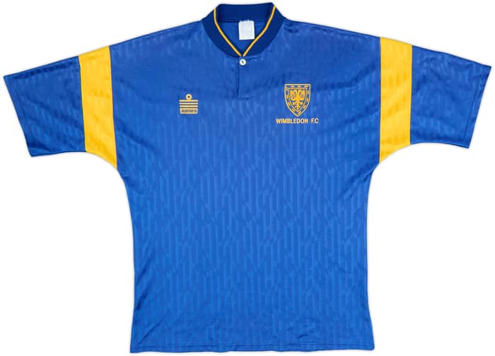 1991-92 Wimbledon Home Shirt - 8/10 - (L)
