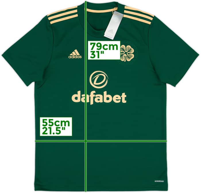 2021-22 Celtic Away Shirt (L)