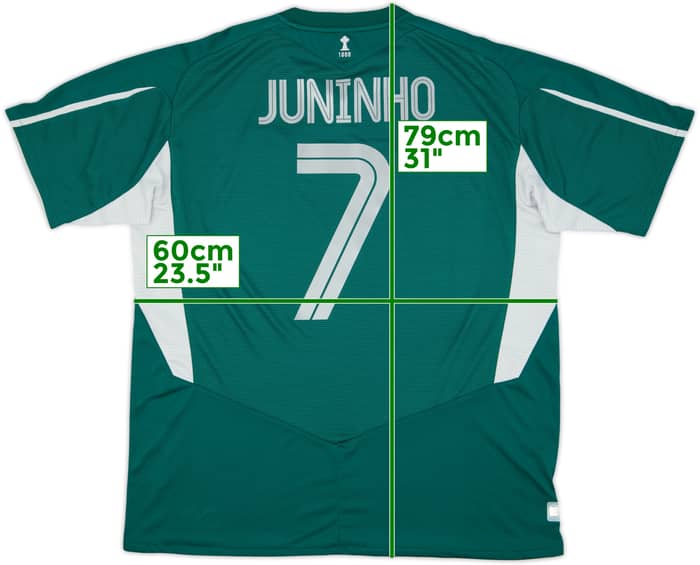 2004-05 Celtic Away Shirt Juninho #7 - 9/10 - (XXL)