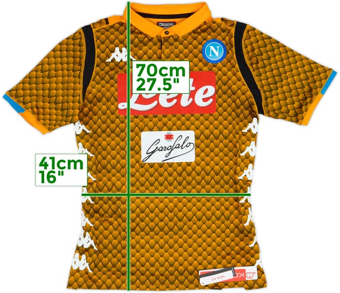 Camiseta de portero del Napoli 2018-19 S/S (M)