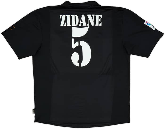 2001 Real Madrid Away Shirt Zidane #5 - 8/10 - (XL)