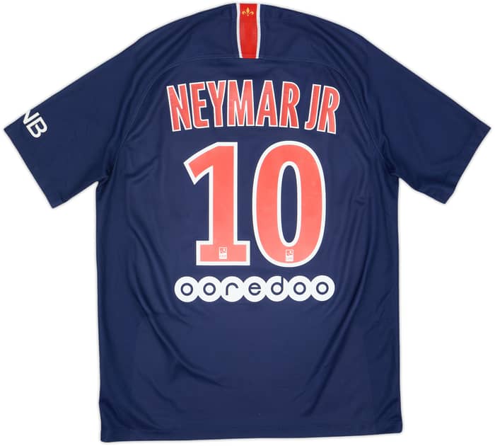 2018-19 Paris Saint-Germain Home Shirt Neymar Jr #10 - 6/10 - (M)