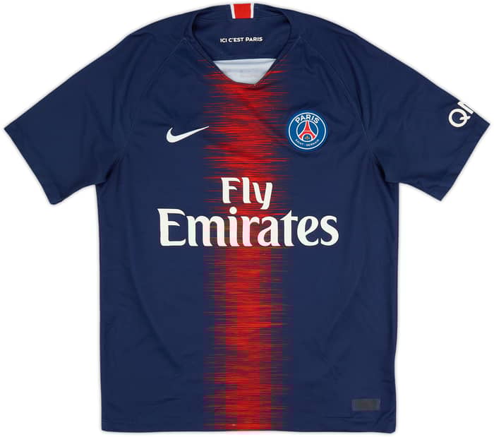 2018-19 Paris Saint-Germain Home Shirt Neymar Jr #10 - 6/10 - (M)