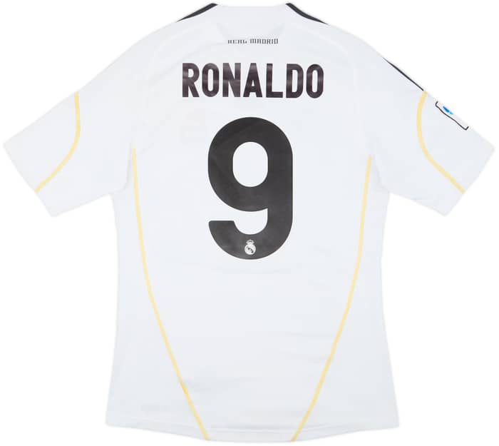 2009-10 Real Madrid Home Shirt Ronaldo #9 - 6/10 - (S)