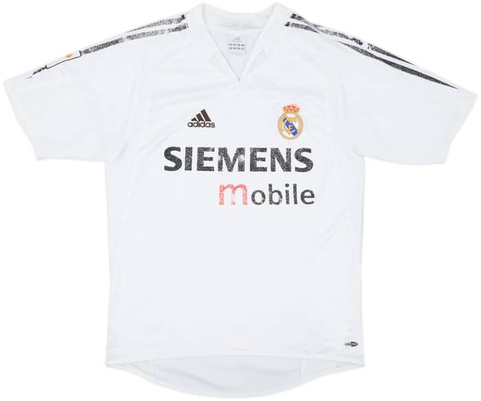 2004-05 Real Madrid Home Shirt - 4/10 - (S)
