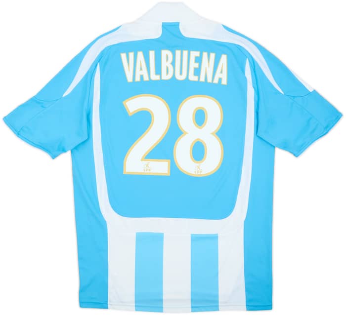2007-08 Olympique Marseille Away Shirt Valbuena #28 - 7/10 - (S)