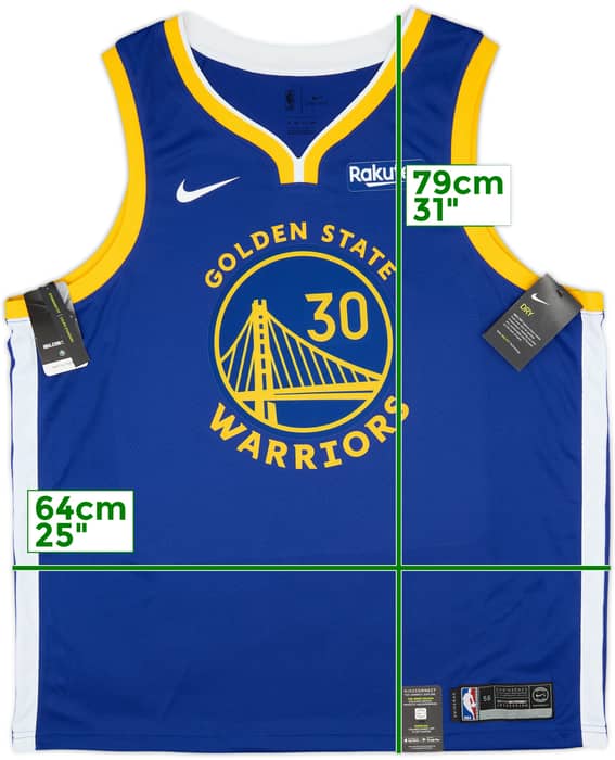 2019-26 Golden State Warriors Curry #30 Nike Swingman Away Jersey (XXL)