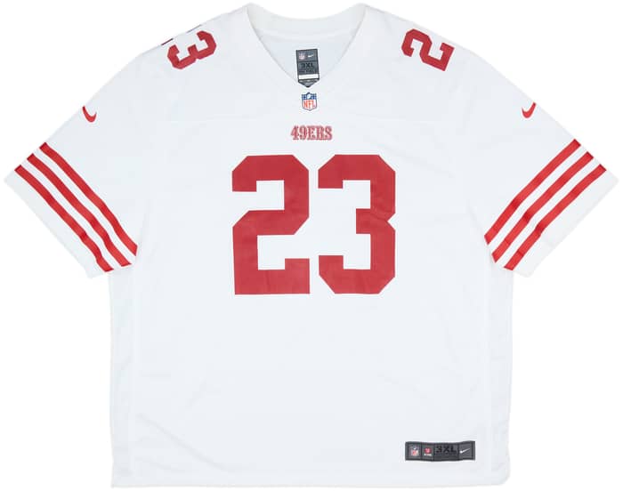 2022-25 San Francisco 49ers McCaffrey #23 Nike Game Away Jersey (3XL)