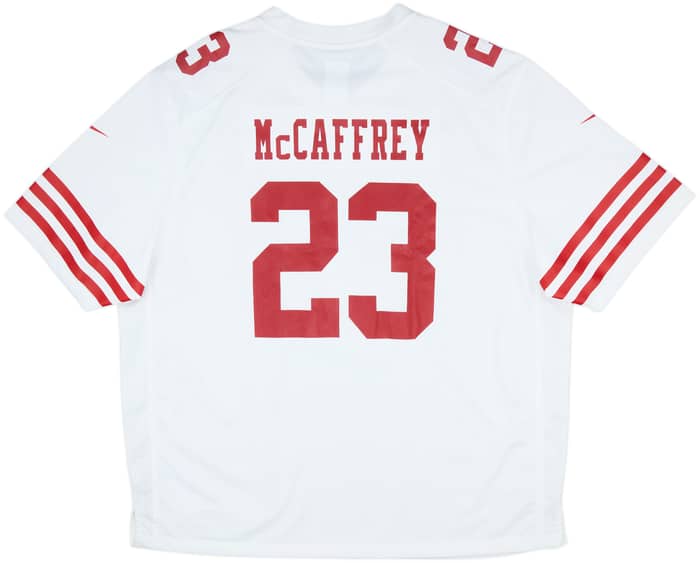 2022-25 San Francisco 49ers McCaffrey #23 Nike Game Away Jersey (3XL)