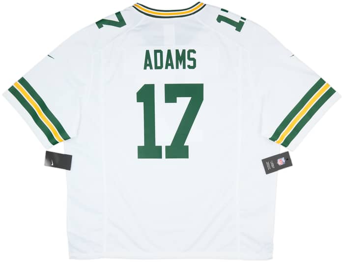 2014-21 Green Bay Packers Adams #17 Nike Game Away Jersey (3XL)