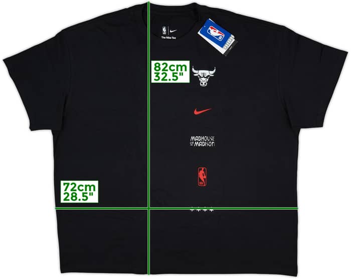 2023-24 Chicago Bulls Nike Tee (3XL)